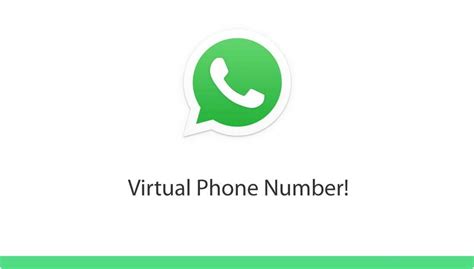 virtueel telefoonnummer whatsapp|Gratis virtuele nummers voor WhatsApp